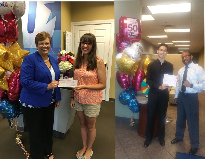 UTFinancial's tweet image. Congratulations to Aiden and Makenzie! This year's winners of the NJCUL scholarship