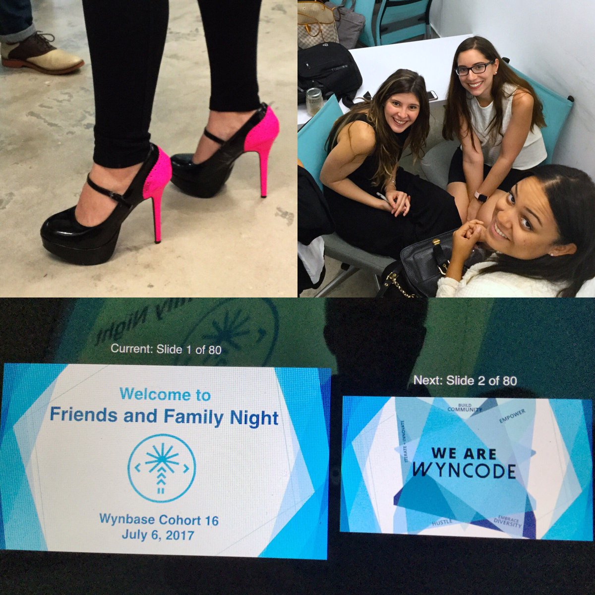 wyncode's tweet photo. On the heels ๐ of success. C16 prepares for friends and family night starting within the hour at #wynbase #womenintech
#learntocode @wyncode https://t.co/E4rXMwnhyz