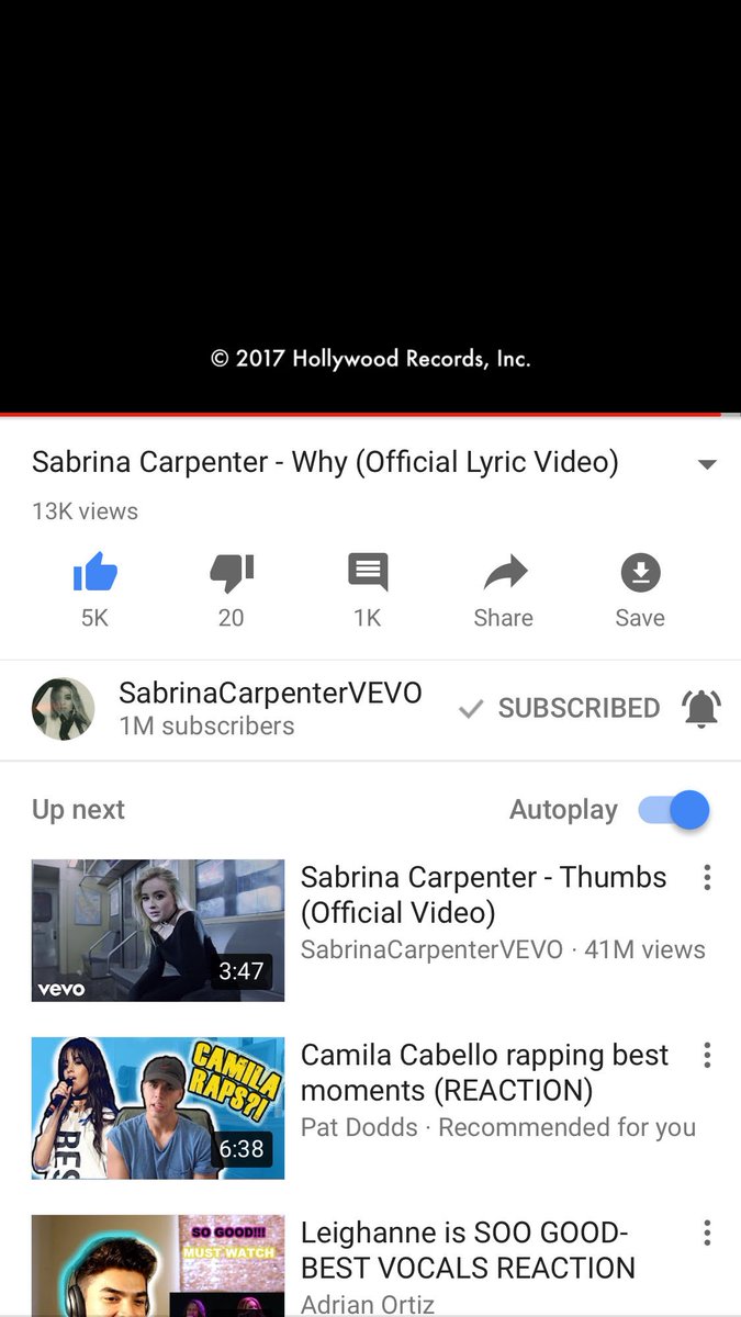 bannacabello's tweet photo. Ok I'm triggered #whyreleaseparty #whyisout #sabrinacarpenter https://t.co/hMkLIXOvd5