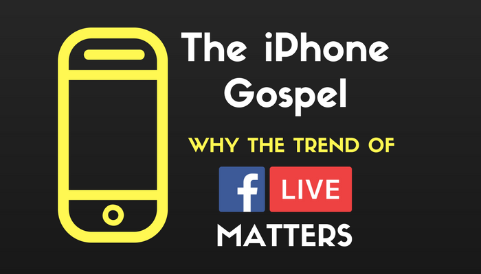 Pioplay's tweet photo. BLOG- The #iPhone Gospel: Why the Trend of #FacebookLive Matters
#Livestream #Pioplay #MorePopularThanWater
Read > https://t.co/LpnMTbRGyG https://t.co/oW66UJJFTm