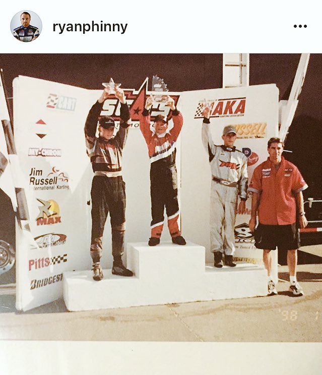 RyanPhinny's tweet photo. #tbt to when I was always the shortest person on the top step 😜 good thing I finally grew. #StarsOfKarting circa 2001 https://t.co/ChLsDfcmWf