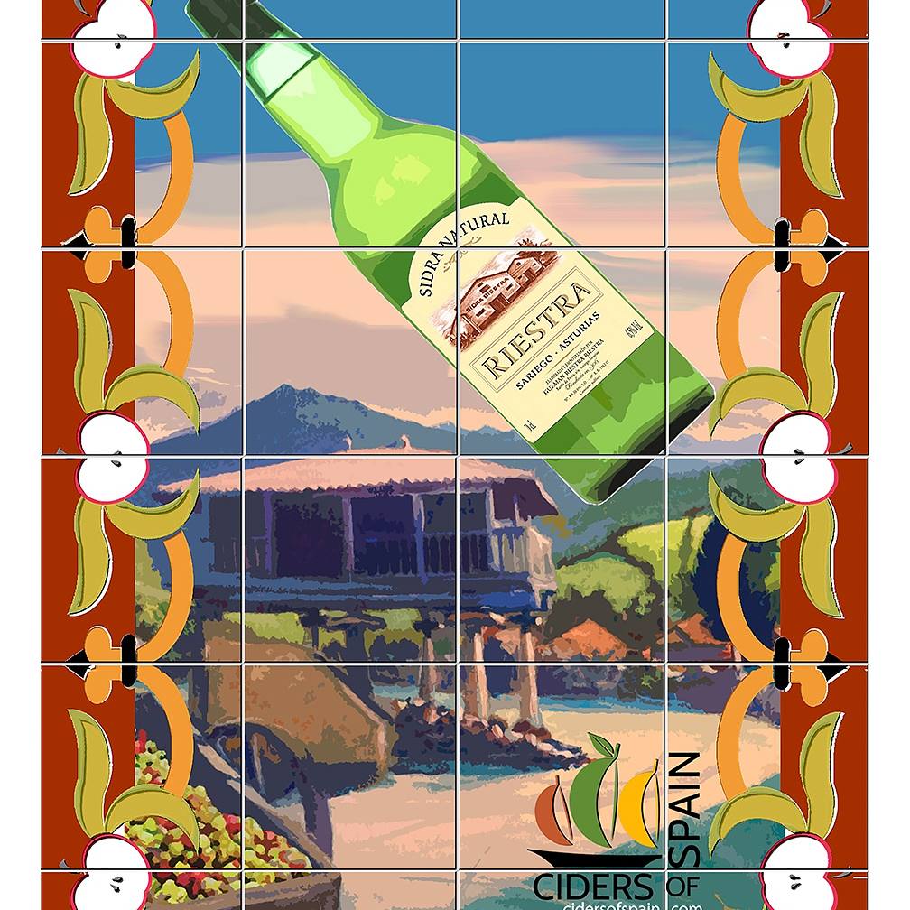 cidersofspain's tweet photo. 14" x 20" posters available for purchase 7/14-15 at Sidra Seminar, Feria &amp; Trade Show, and Taste of Spain in PDX. https://t.co/OrNlP6z461 https://t.co/7R0exQm455