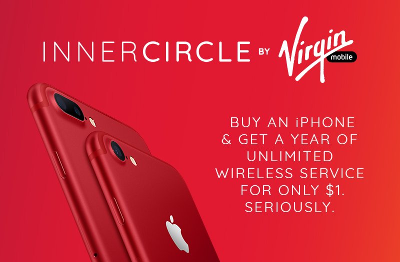 Get a year of wireless service for $1, plus more unbelievable perks! Welcome to the #InnerCircleLife! virg.in/InnerCircle