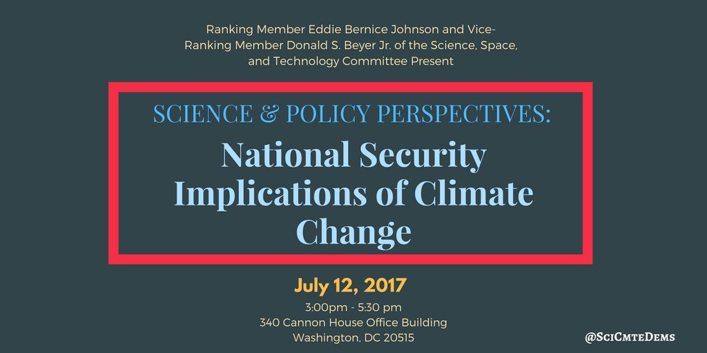 sciencedems's tweet photo. Panelists:
RADM David Titley, Ph.D
RADM Ann C. Phillips
BGen Stephen Cheney 
Honorable John Campbell
Marcus D. King, Ph.D
Ms. Sherri Goodman https://t.co/Vh9bHI6pCm