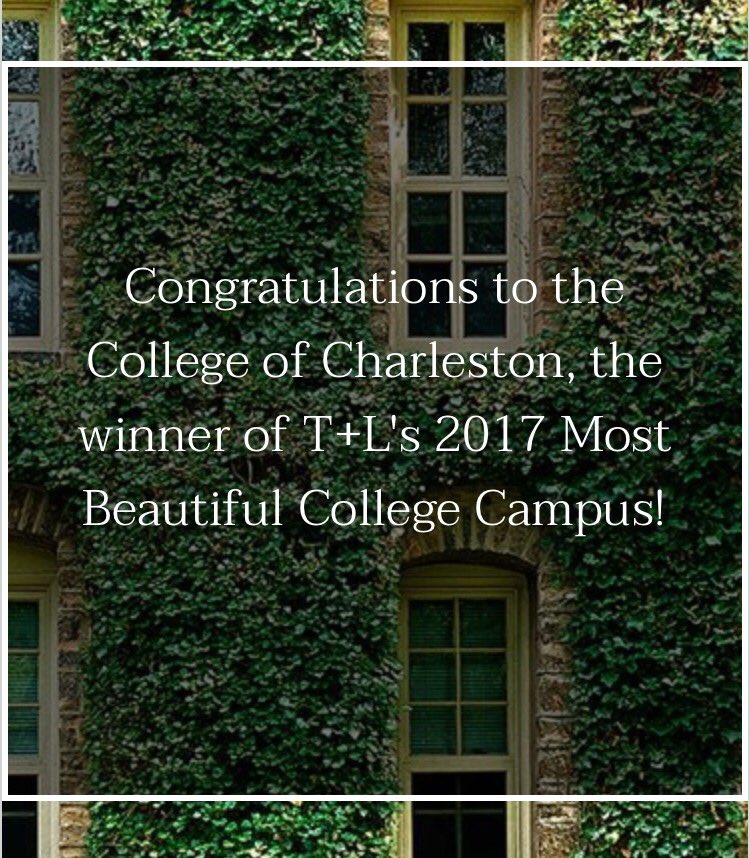CofC's tweet photo. Was there ever any doubt? https://t.co/5Fwe3GVLNj Thanks to everyone who voted! https://t.co/BICcSGWaj0