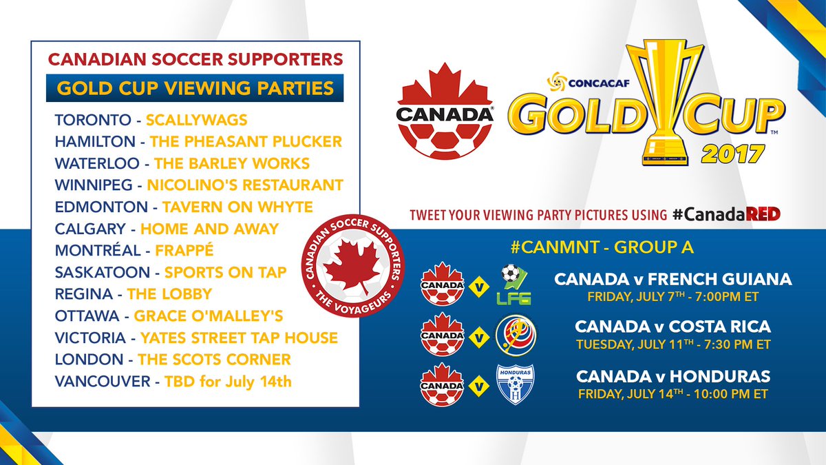 Planning to watch the #CANMNT match tomorrow? Join <a href="/thevoyageurs/">The Voyageurs</a> at one of these viewing parties across Canada! thevoyageurs.org