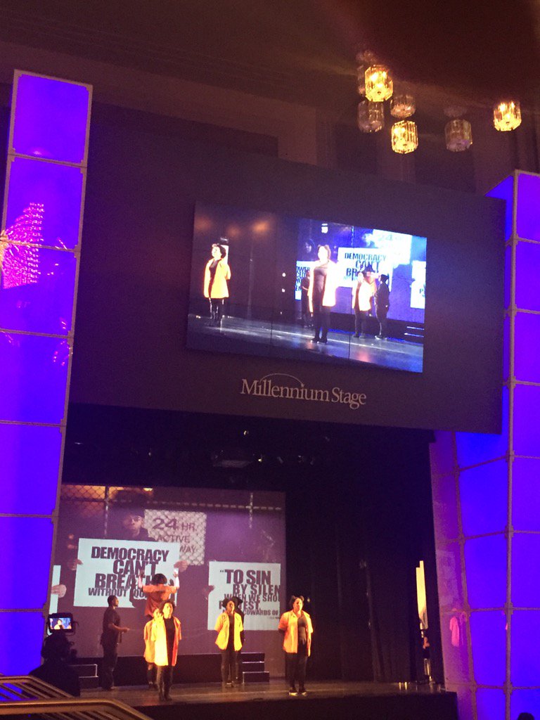 HiARTSnyc's tweet photo. Opening the D.C. Hip-Hop Theater Festival @kencen #hhtf2017 #culturematters #truthworker https://t.co/1eWE27F76N
