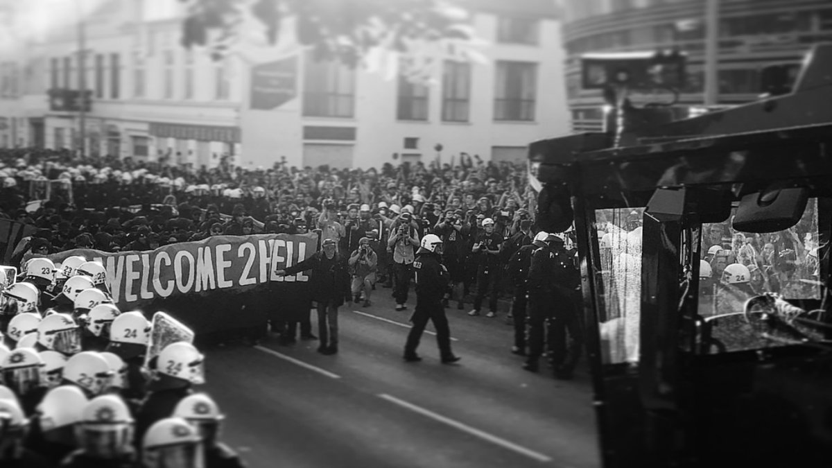 #welcometohell #NoG20 #G20HH17 #HamburgG20