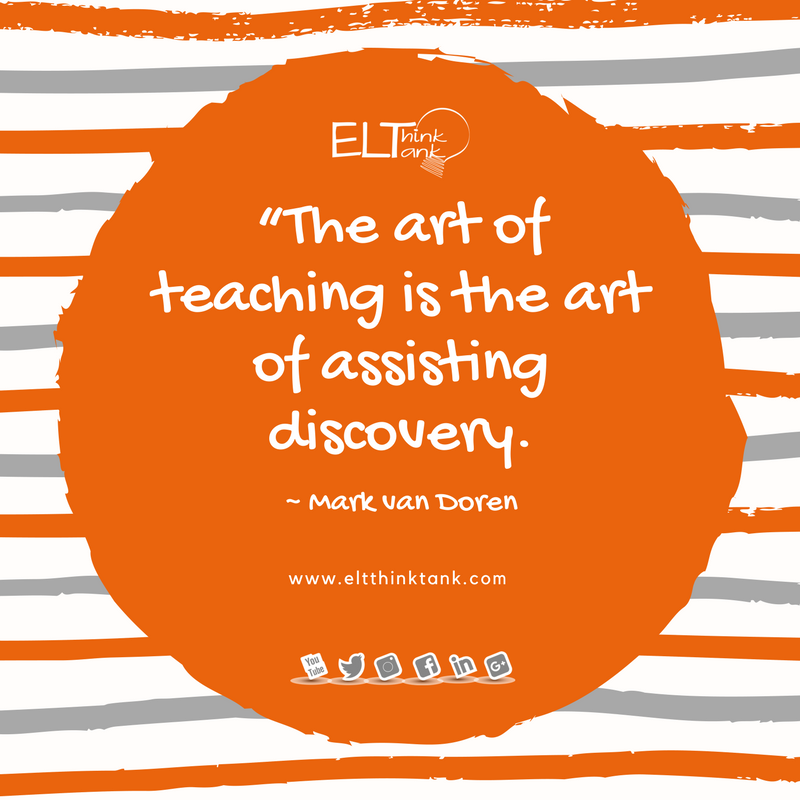 ELT_ThinkTank's tweet photo. Let's help our student's discover the language! #ELTlearning #TESOL #ESOL #TEFL #ESL #EFL #ELT #discover https://t.co/uF8DolBxqA