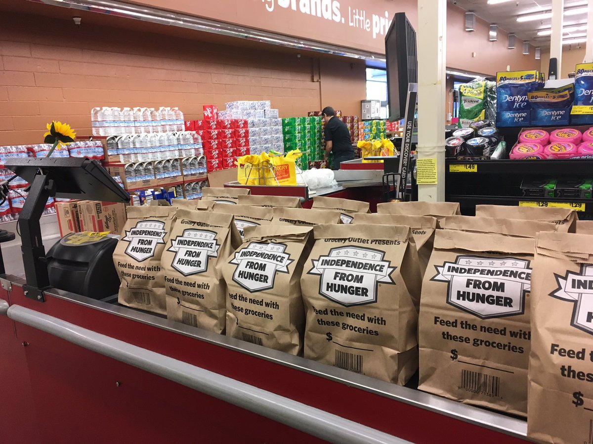KenmoreWA's tweet photo. Help “Feed the Need” by donating food, money or purchase a premade bag at Grocery Outlet during the month of July. https://t.co/Em25ptGpcm