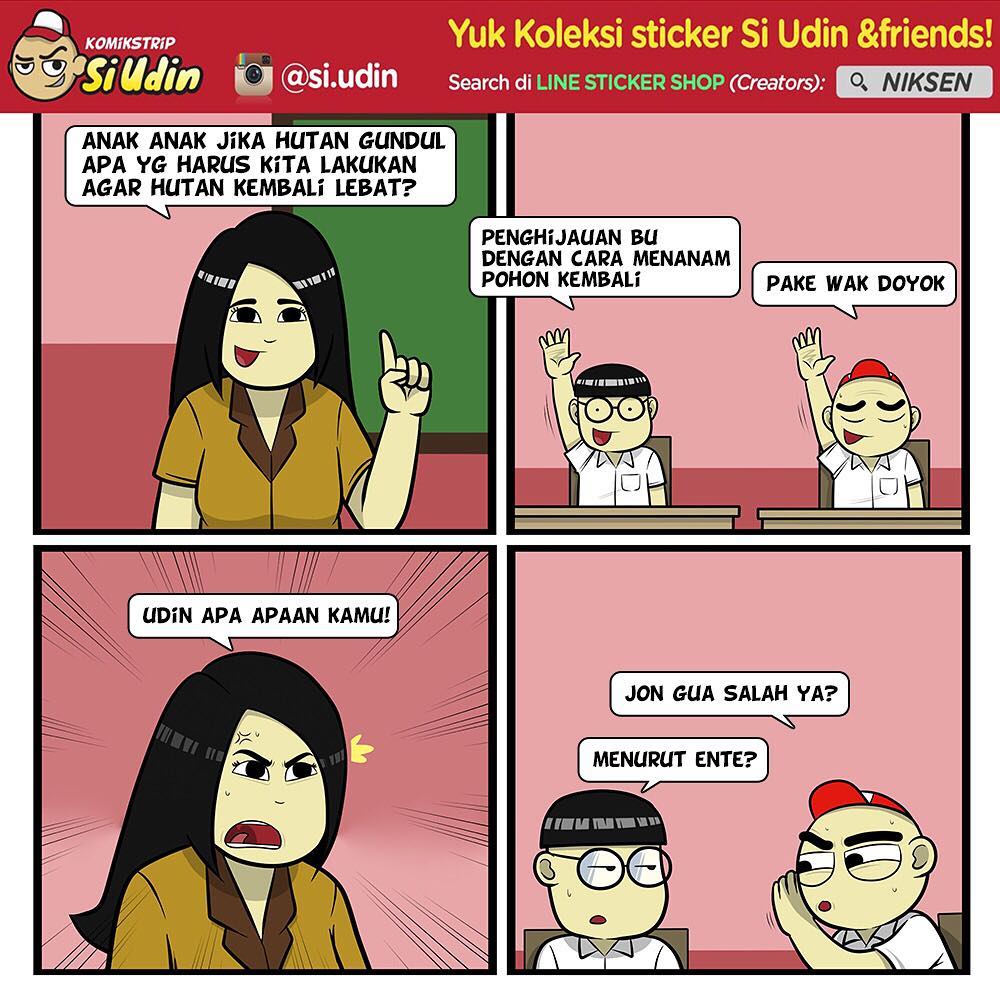 Naring Abrid Wahyuno On Twitter Komik Si Udin