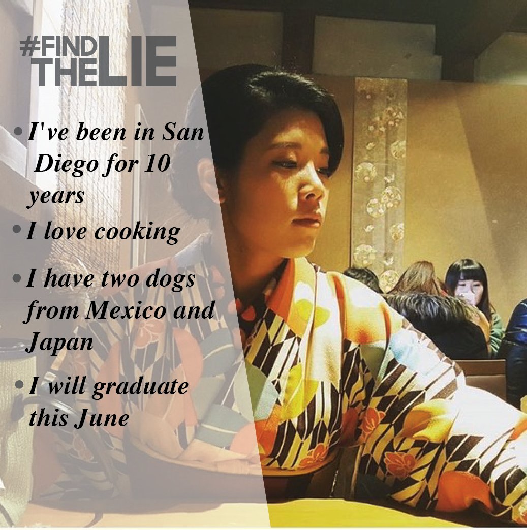 SkinnyGene's tweet image. #FindTheLie for our hardworking marketing research intern, Aya! #InternIntros