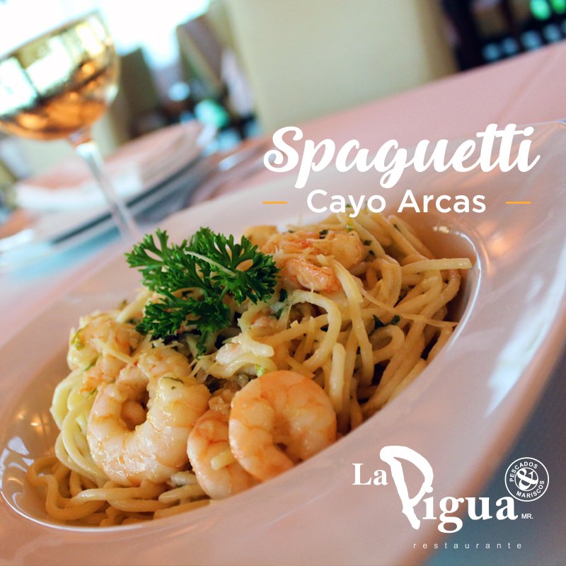Nada más rico para esta tarde que nuestro delicioso Spaguetti Cayo Arcas. Te esperamos en #LaPigua.😉
#SpaguettiCayoArcas #Mariscos #Campeche