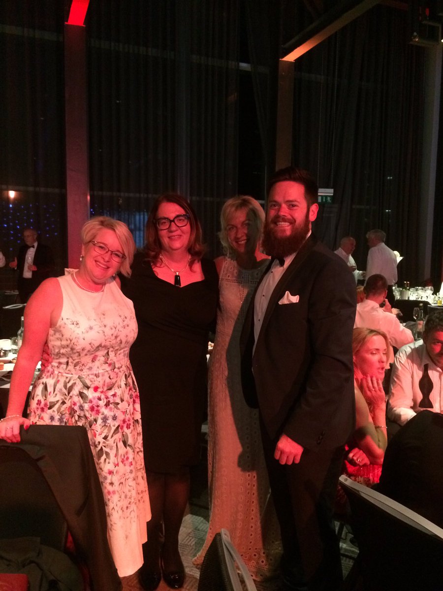 JoanneFinnerty's tweet photo. #ProDinner17 ....and not forgetting our special @Wirral_Chamber friends @BenLavell and gawjus Dawn and Nette @WirralCelebrant @LeadersBNI https://t.co/0aqlxbhgto
