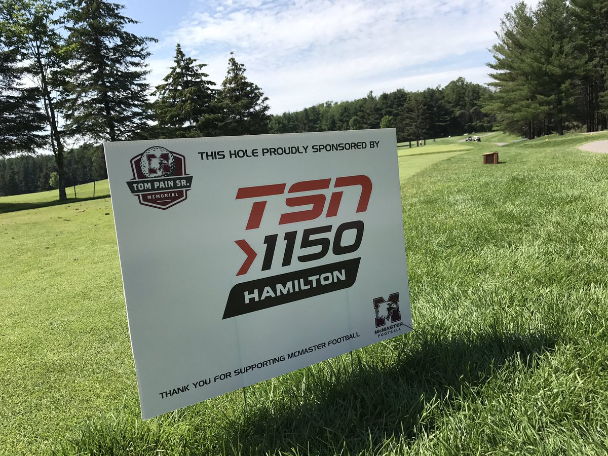 Louie B (@louieb_tv) on Twitter photo A great day on the links in support of <a href="/McMasterSports/">McMaster Marauders</a> football! Beautiful weather, not such a beautiful scorecard for this guy. #HamOnt A great day on the links in support of <a href="/McMasterSports/">McMaster Marauders</a> football! Beautiful weather, not such a beautiful scorecard for this guy. #HamOnt