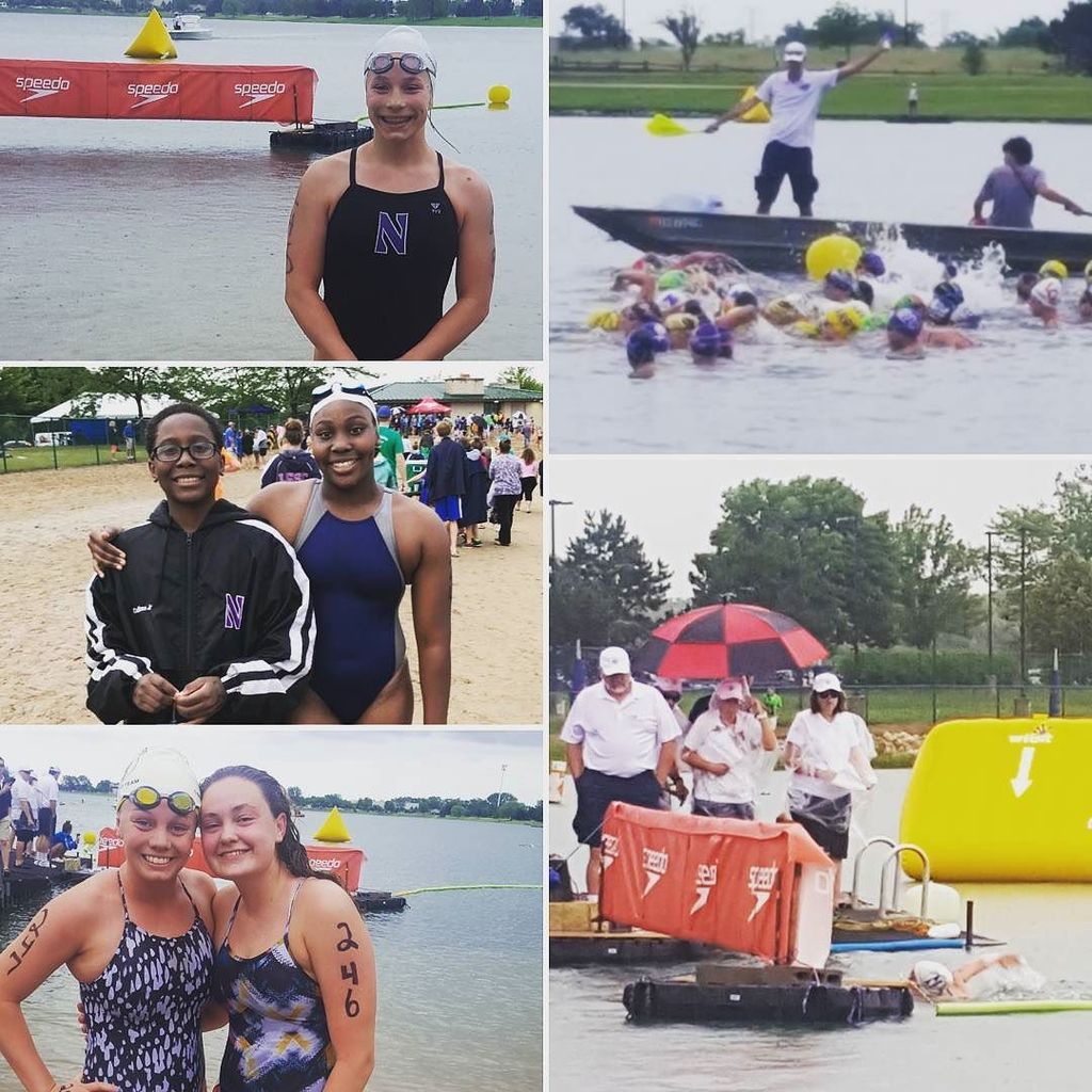 NASAWild's tweet photo. #tbt to last week when 5 awesome NASA swimmers represented at #ilowstate2017!! They stuck it out through on and of… https://t.co/vBGTu5HItn https://t.co/rt2OxpLAMV