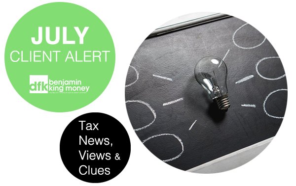 Have a look at our July 2017 Client Alert! Lots of tax news, views &amp; clues! mailchi.mp/dfkbkm/dfkbkm-…