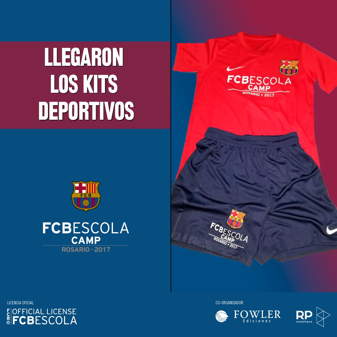 BARCAAcademyRos's tweet photo. La entrega será en la reunión informativa para padres mañana, 07-07, a las 18 hs. en el Palace Garden (Cba y Corrientes)
¡Los esperamos! https://t.co/2jkC7qpaBQ