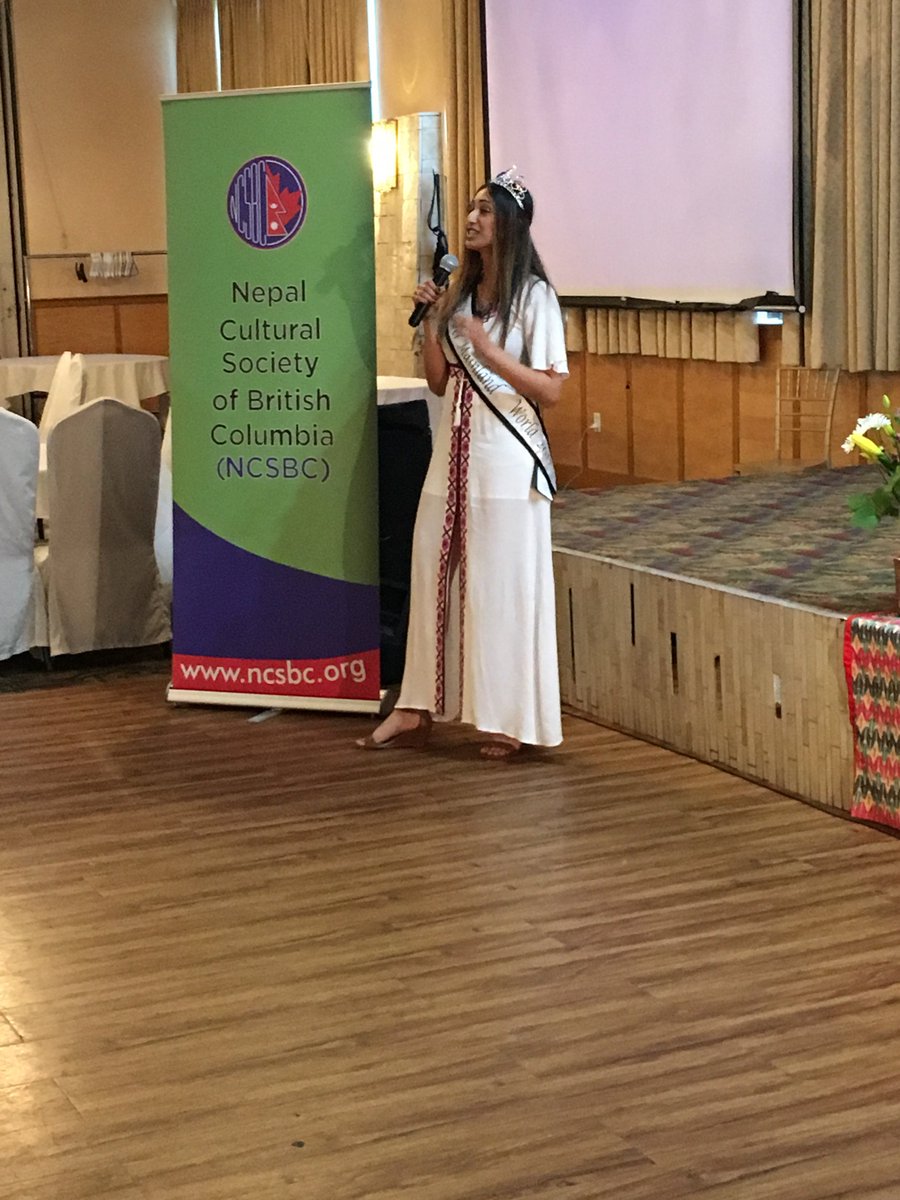 misslowermain's tweet photo. Thank you Nepal Cultural Society of British Columbia for inviting me as a speaker to your Youth Event ! #inspiration #misslowermainland https://t.co/SLweQCqBRw