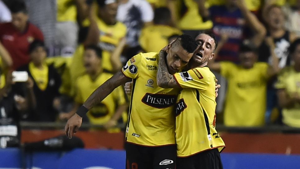 #CopaLibertadores Barcelona arranca un sufrido 1-0 al Palmeiras en ida de octavos.

bit.ly/2tOrsHr