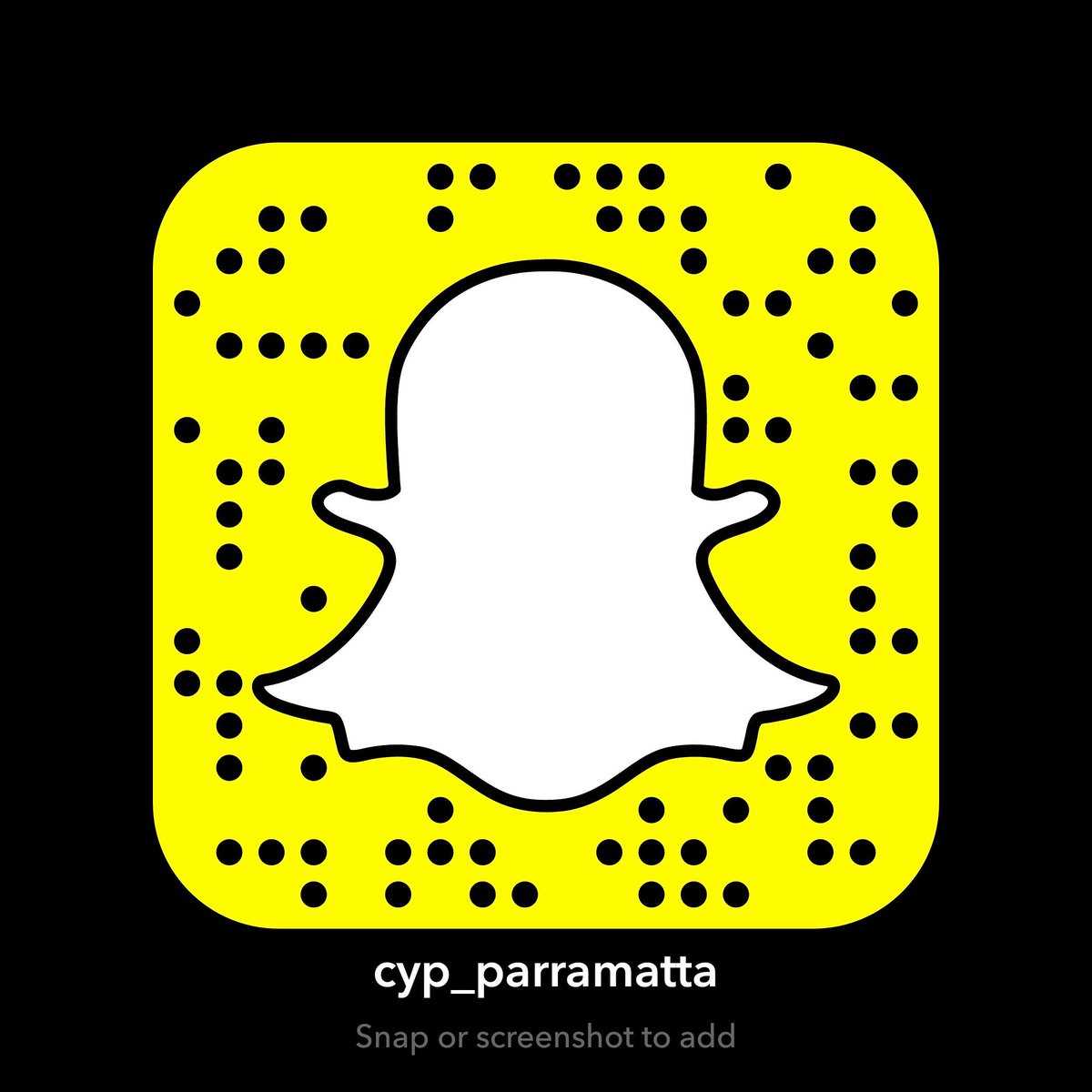 Add us on SnapChat!