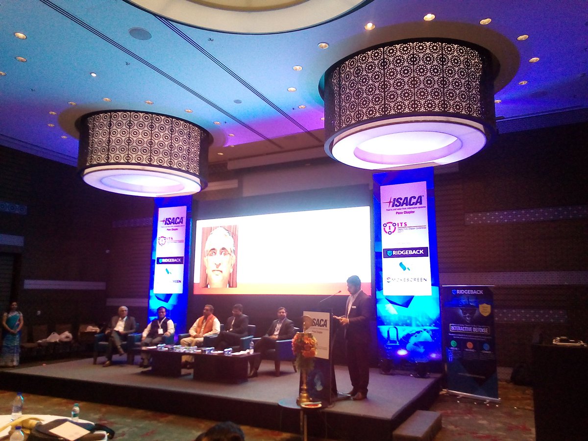 PuneMarketers's tweet photo. Eminent panel on Cyber Security, Digital Data Security at ITS 2017 Conference. Did you know that data governance laws cover marketers too? https://t.co/IBLfmSwGZT