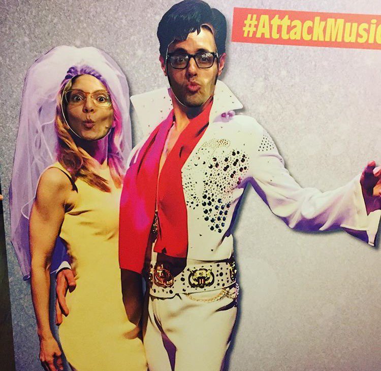 attackmusical's tweet photo. Don't you see the resemblance @rockstarsissy? #ElvisImpersonators #ATTACKMusical https://t.co/6Yt8IWVAWJ