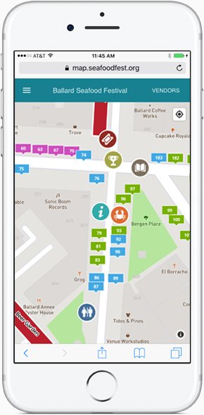 Map App is Back! Plan your festival day-find your way around with our Interactive Ballard SeafoodFest Map: map.seafoodfest.org