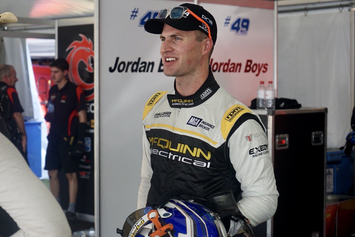 GarryJacobson's tweet photo. All smiles here after topping the first Practice session in Townsville! It looks like we've got the foundations for a great weekend. #VASC https://t.co/YUvpgDCQep