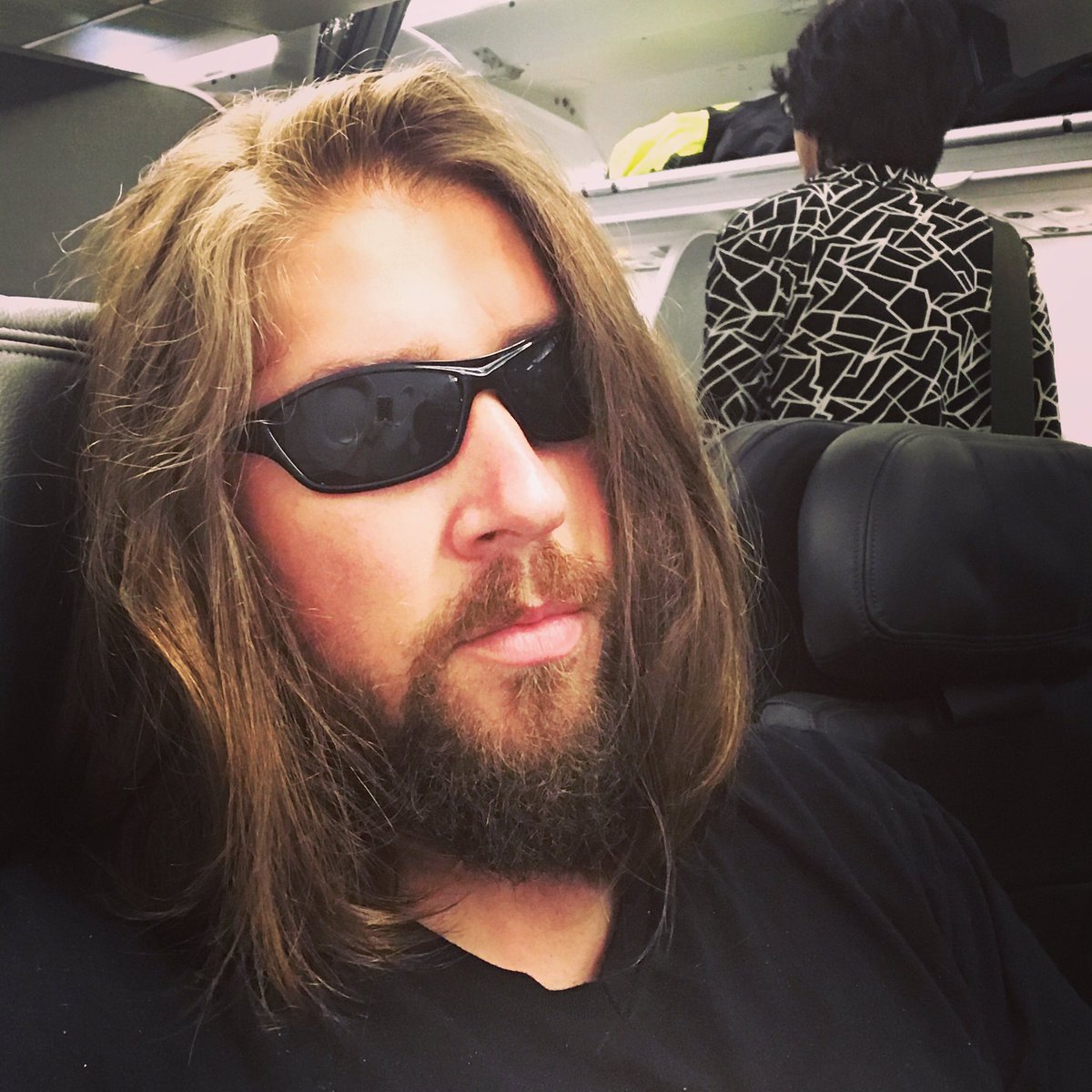 TannerBeard's tweet photo. May look like I'm just posting a cool pic but these shades are the coolest sleepmask out @BlackoutBands catch some 💤 https://t.co/8WlX82gnPn