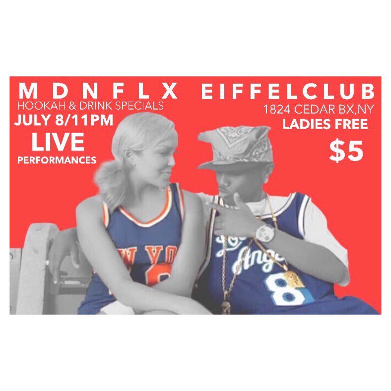 ParisTaurean's tweet photo. Pull up this Saturday we in the Bronx for something marvelous tell a friend to tell a friend #MDNFLX https://t.co/PpV0tcSoMo