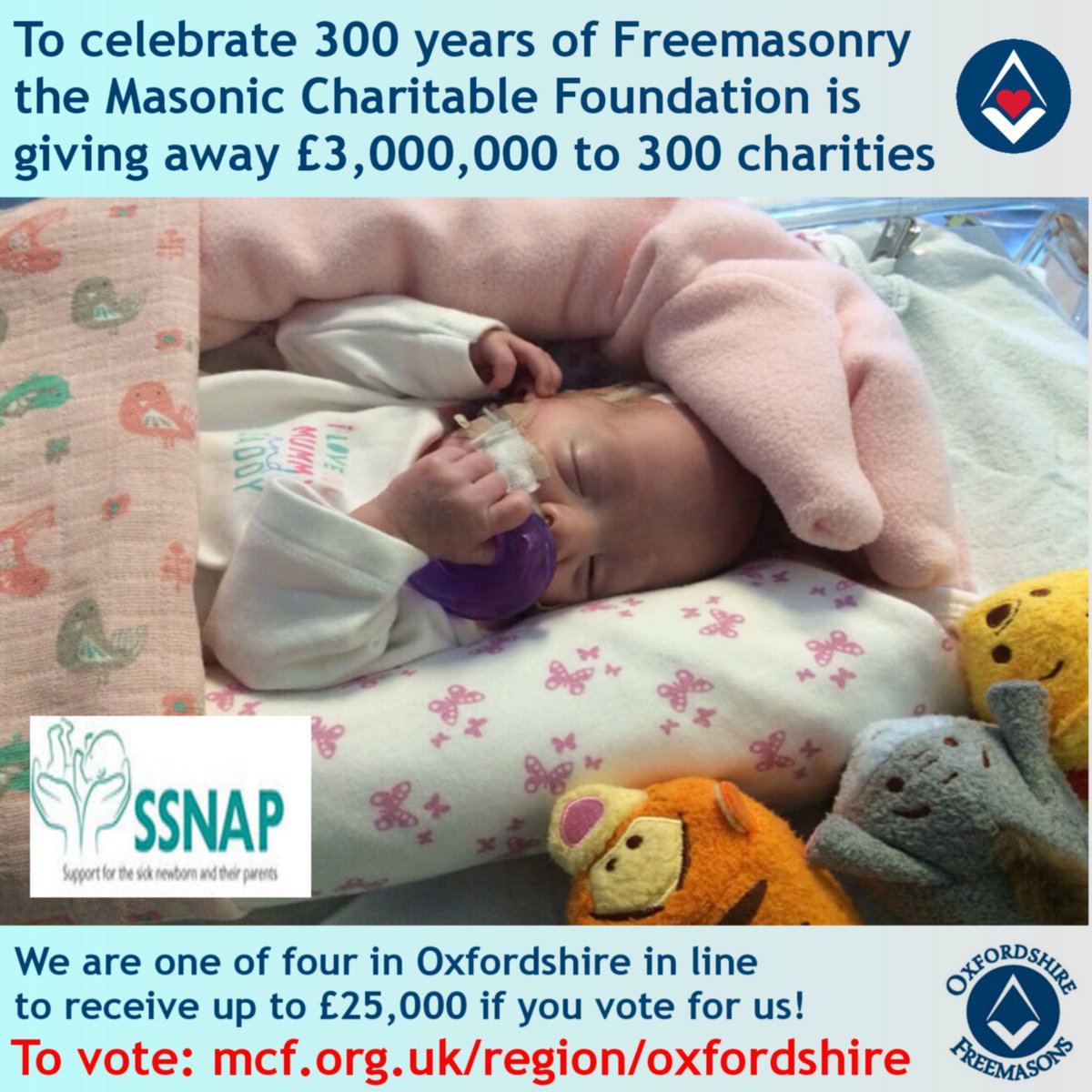 4 FAB #CHARITIES #FollowFriday
<a href="/ChilternCentre/">Chiltern Centre</a> @SeeSawCharity <a href="/Occtopuscharity/">Occtopus charity</a>
oxfordshirefreemasons.org.uk/information.htm
#inspiration #hope #love #motivation