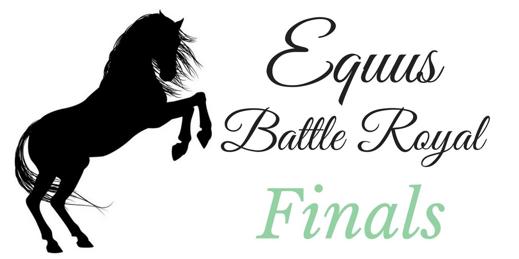 RhondaParrish's tweet photo. The damned soul is a bit behind the war unicorns in the #EquusFight finals Whichever is your fave your vote matters! https://t.co/qfJrAPuga5 https://t.co/i7AQSQJS4q