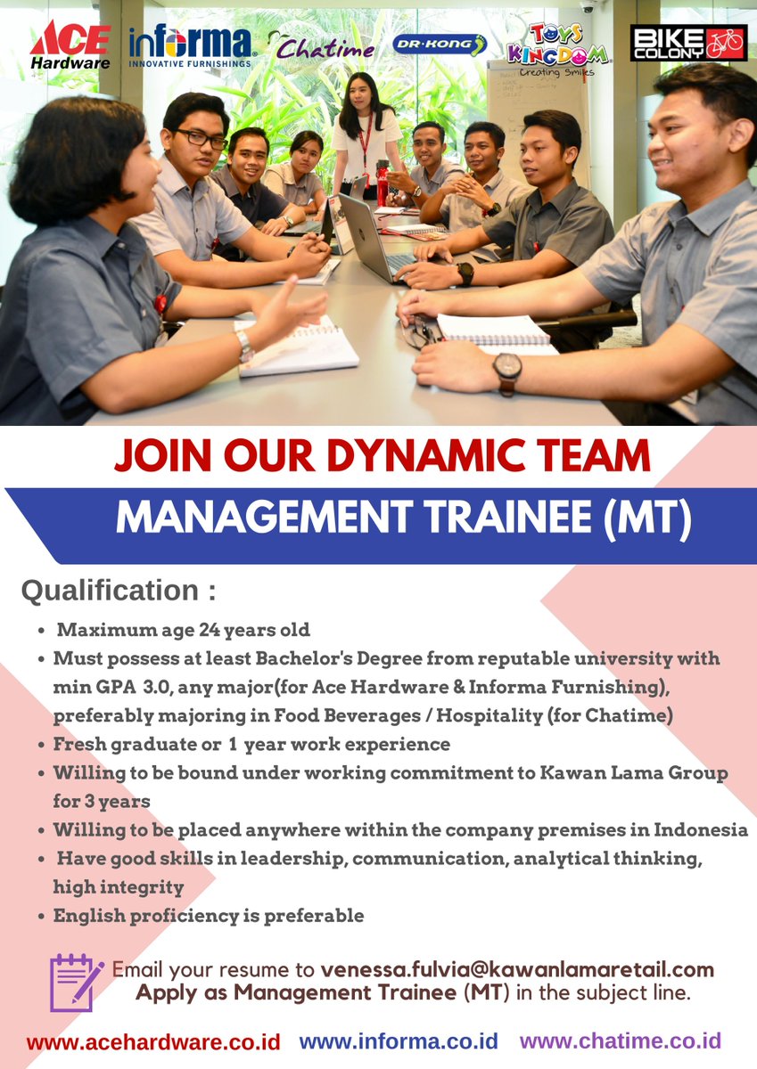 KAWAN LAMA GROUP

For more info: goo.gl/2TwsZm

#jobvacancy #CareerCenterUPH