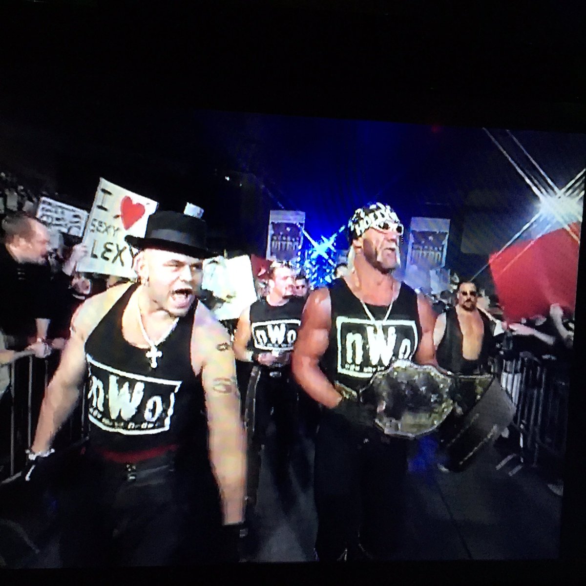 BobWarlord's tweet photo. #nitro118
Get to the back of the line, you no-good Konan ! Enough already!
@cactus901 https://t.co/qWHKOQlVzd