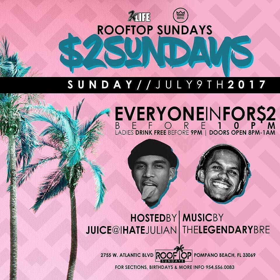 djbre__'s tweet image. RSVP for @rooftop.sundays RIGHT NOW! #LegendaryBre #2KLife #RooftopSundays bit.ly/2tn5PNN