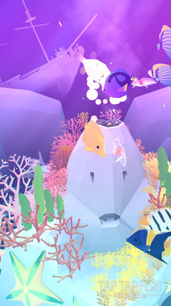 WhatsupTaylor's tweet photo. My Yellow Tang:) 
#taptapfish
Download: https://t.co/FsWIMFWa9c https://t.co/fIg9ZwqdgB