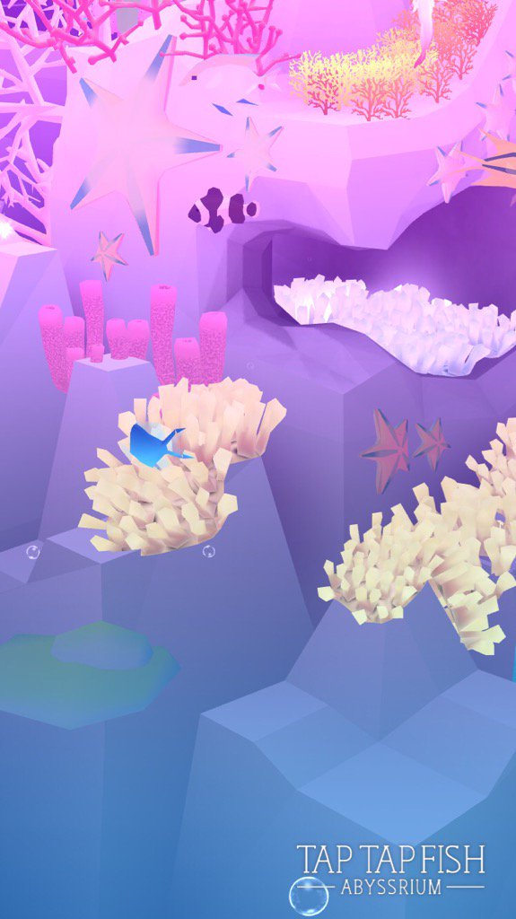 WhatsupTaylor's tweet photo. My Bluegreen Chromis:) 
#taptapfish
Download: https://t.co/FsWIMFWa9c https://t.co/6qKpGXbNYj