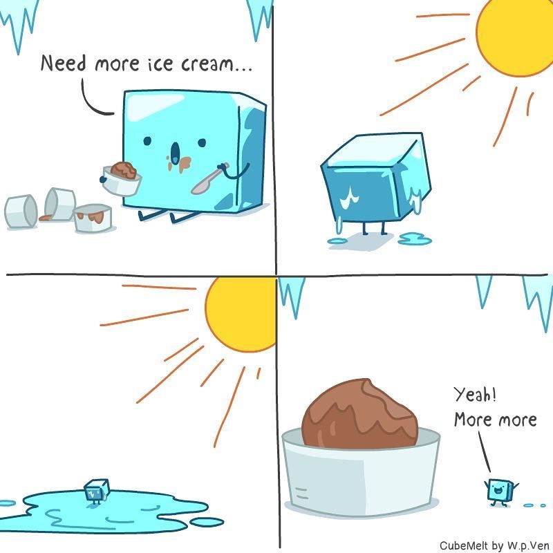 geraldchow1618's tweet photo. Ice cream  #cubemelt #icecube #comicstrip https://t.co/uh4tkGZyw7