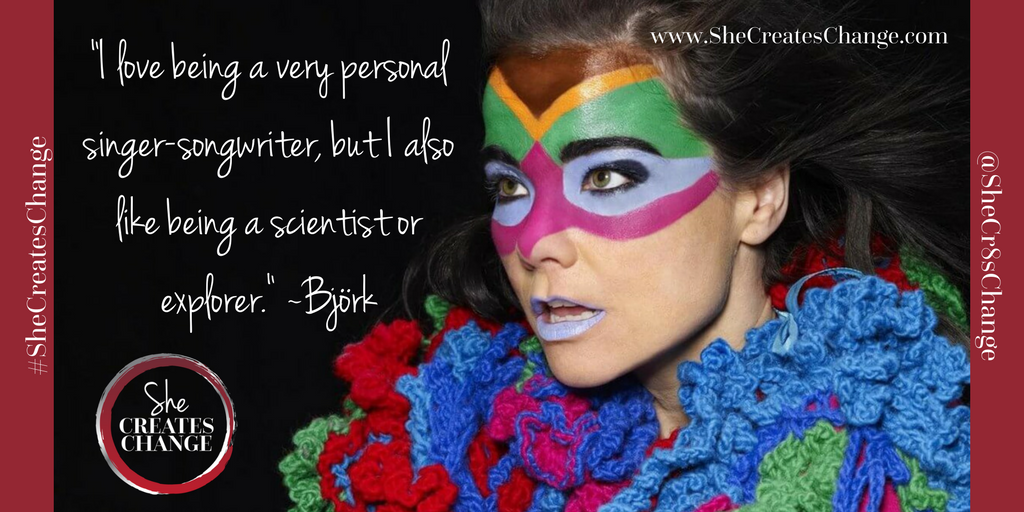 SheCr8sChange's tweet photo. #ThrowbackThursday
On this day in 1993, #Björk released her 1st solo album "Debut". Now she is internationally known. What's your dream? https://t.co/tDjsVrHnL1