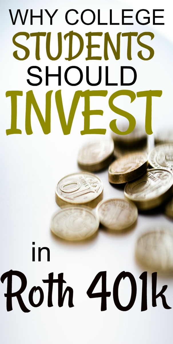 Why College Students &amp; New Grads Should Invest in a Roth 401k or IRA Plan bit.ly/2tOG767
