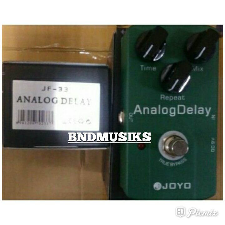 Efek gitar 100% br China JOYO type JF33 analog delay hrg 395rb nett bisa lewat rekber di "bukalapak" wa081219802012 BB D10E6586 bekasi