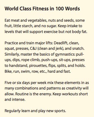 What is fitness and who is fit?

Written by @CrossFitCEO in 2002: bit.ly/WiFtGGCfj