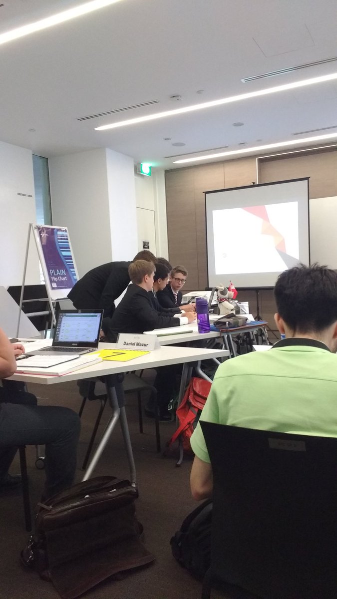 TeamAustriaIYPT's tweet photo. Das Team bereitet ihren Review vor. https://t.co/p5fty2K9cu