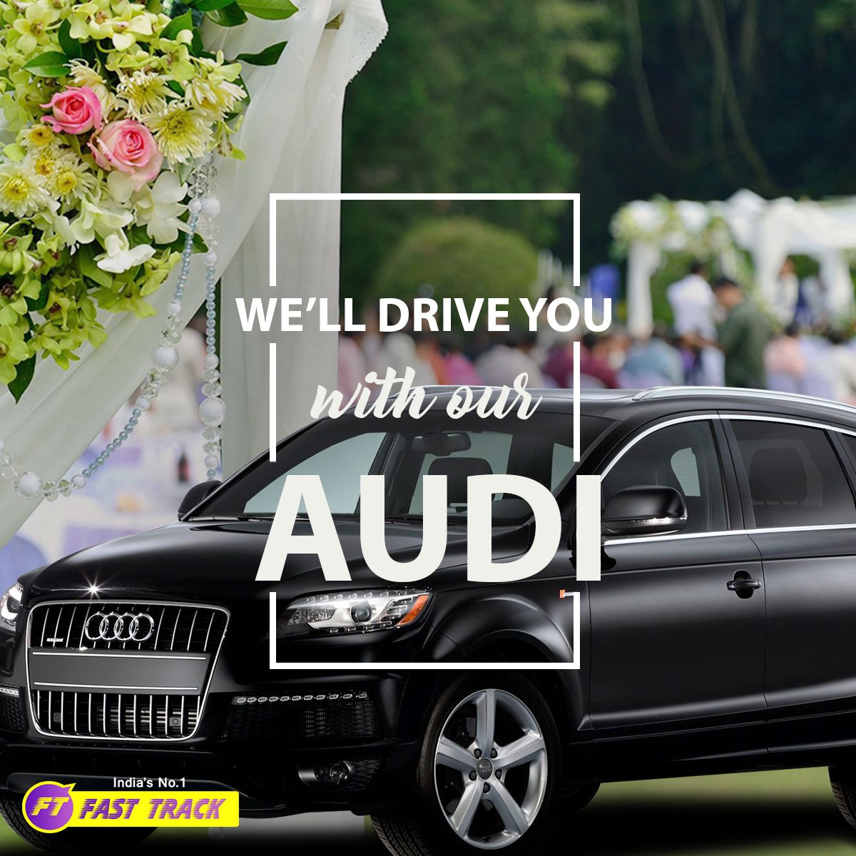 TaxiFastTrack's tweet photo. Going a bridal party is your plan? Lets style your party with our luxurious #FasttrackAudiride
Book: https://t.co/8VITkmAhwB
#Fasttracktaxi https://t.co/mJ5llwH6Ga