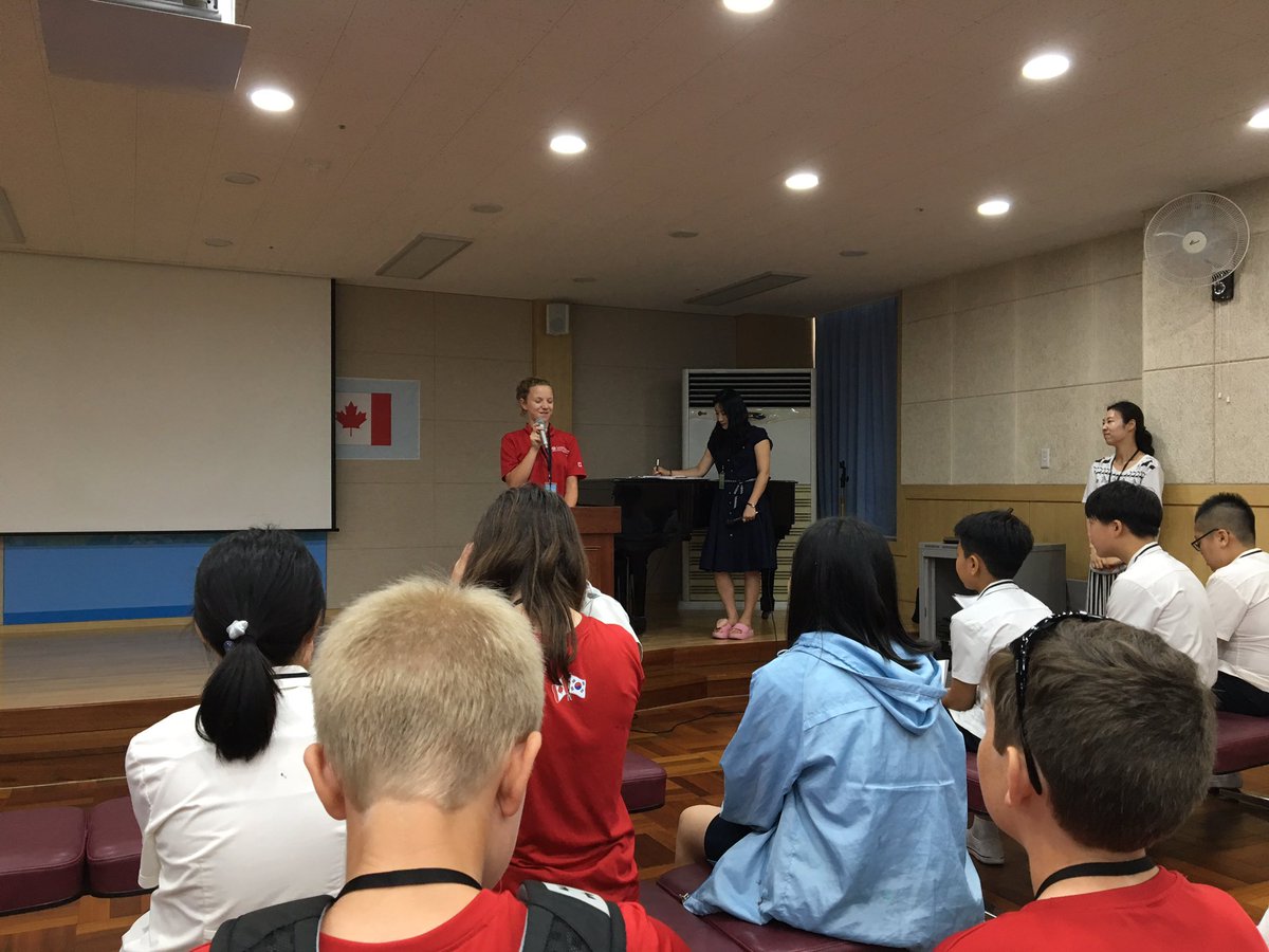 Opening Ceremonies at Dong Sung School!!
