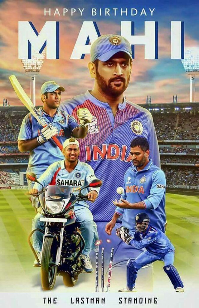 Happy Birthday Thala...... Mahendra Singh Dhoni....... 