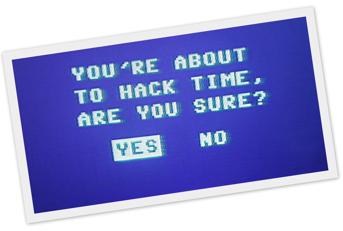 ThisByrdTweets's tweet image. I will #hacktime.