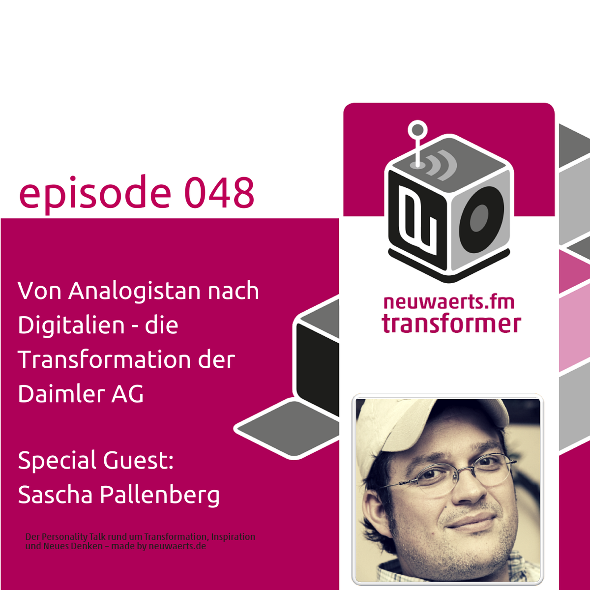 neuwaerts_de's tweet photo. "Von Analogistan nach Digitalien: Die Transformation der Daimler AG (048)" mit @sascha_p und @ingostoll [Podcast] https://t.co/Kef2A9YMH0 https://t.co/jpo2fw5Qlk