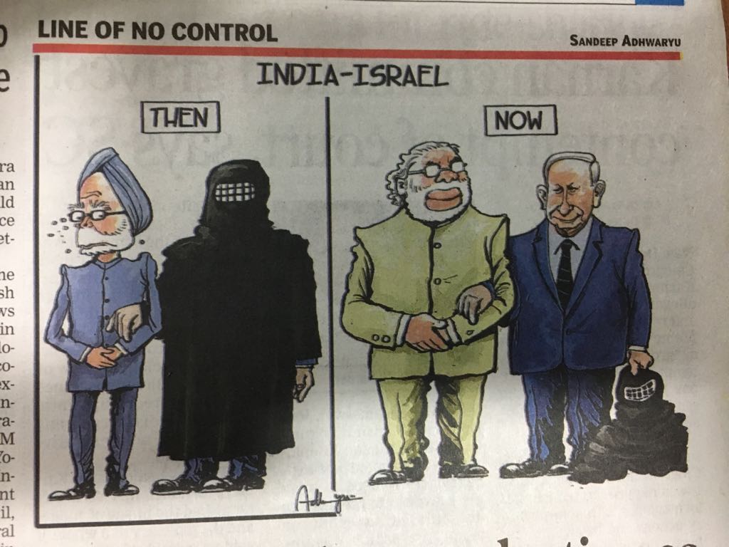 salmashaikh66's tweet image. Piyar huwa Iqraar huwa...💞💕
#Modihug (Latest)
Then &amp;amp; Now!
#ModiInIsrael